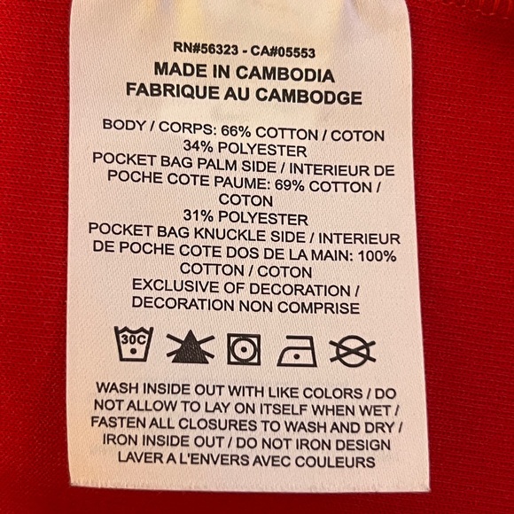 Men’s Nike Tech Joggers CU4495-657 Gymred size med excellent preowned condition - Picture 6 of 6